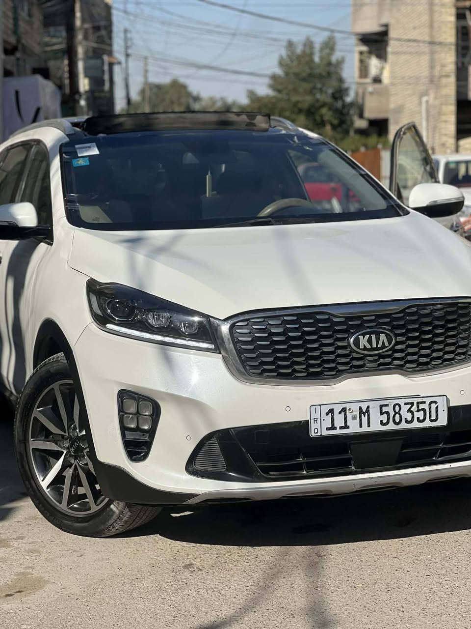 سلام عليكم سورتنو 2018 سياره رقم بغداد بسمي ثاني يوم تحويل سياره خليجي فول موصقات 1/1 بيهه اربع قطع صبغ مكينه و كير تبريد حداديه مكفولات تخم تاير جديد صندوك كهرباء سعر 180 بيهه مجال حك جيه عنوان بغداد زعفرانيه رقم ***********
