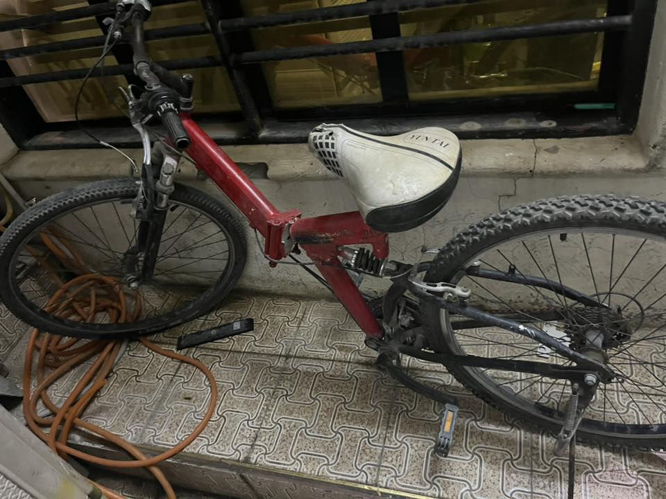 بايسكل المنيوم يطبك دبل كير كسر بالشه. قيم واخذ ***********
