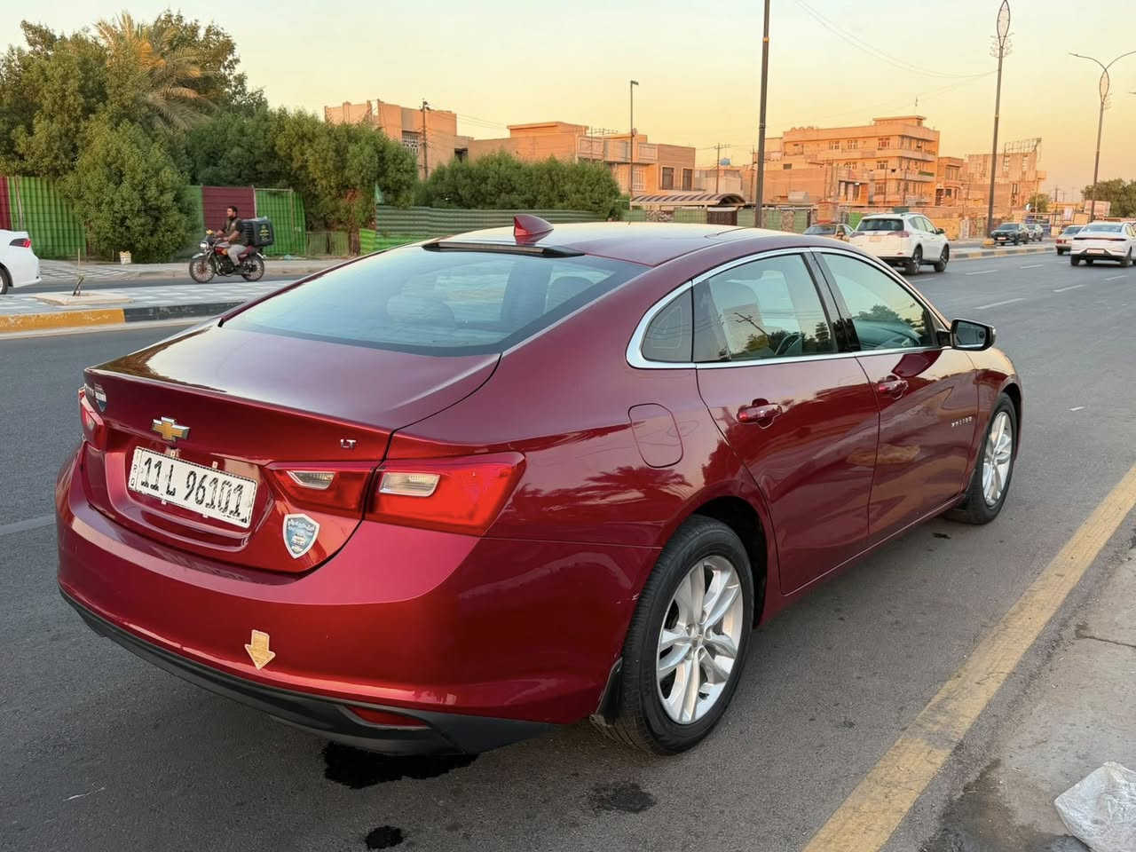 سلام عليكم ماليبو موديل 2018فول مواصفات السياره ماعده الفتحه كشنات  كهرباء صدر امامي وخلفي حداديه كله جديد تخم تاير جديد تبريد ثلج ⛄️ تدفئه بصمة ابواب اربعه شغاله بصمه تشغيل عن بعد فول السياره لمتدد ماعده الفتحه مكفوله ماعده البنيد امبدل الباقي مكفول العنوان بغداد الرصافه 
اللاستفسار ***********
السعر. 92وبيه مجال
