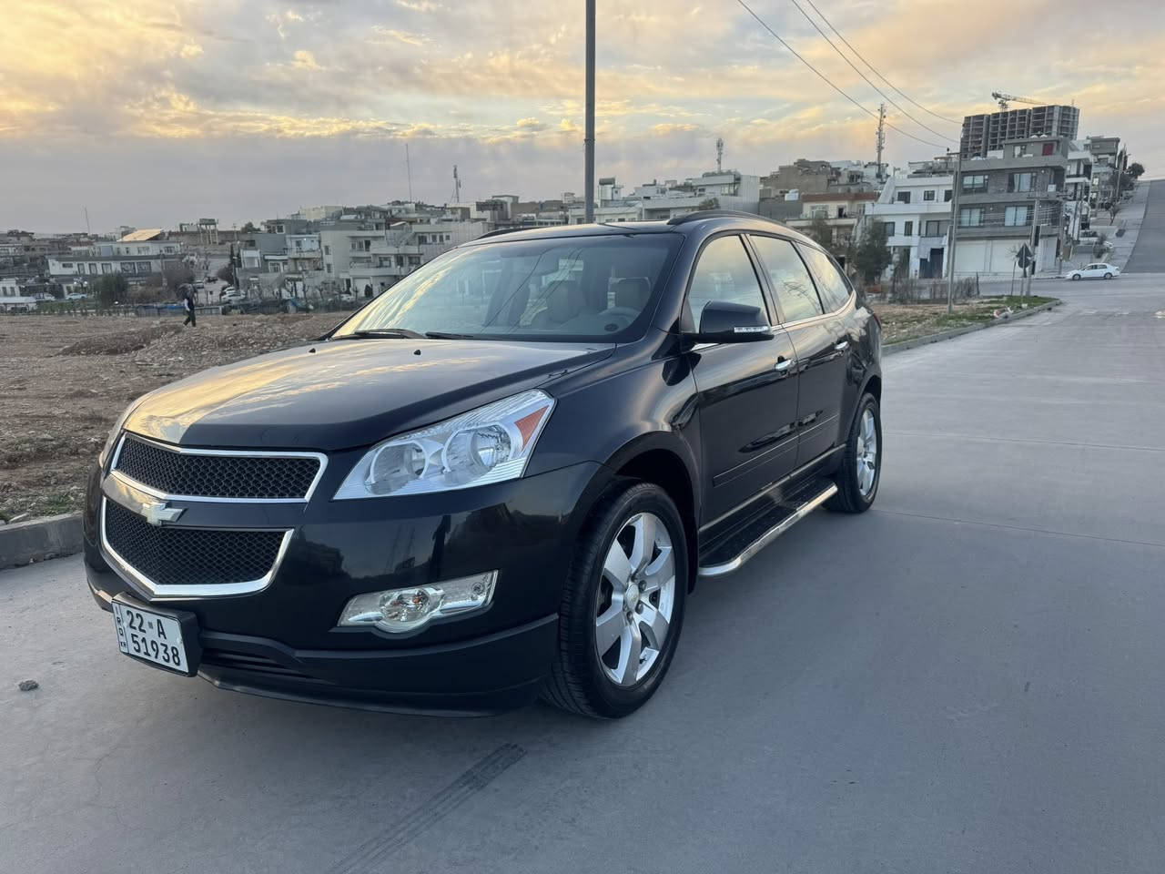 شوفليت. تراڤيس موديل ٢٠١٢ خليجي. فول قبات مواسفات
محريك ٦سلندر حجم ٣٦٠٠
سياره دعمي بل دعمي مابي قطره صبغ 
گير محريك مابي ايي خلل. تبريد  تتفيئه كوله شغال 
فور ويل دفع روباعي. 
٧راكب 
تبريد ٣قطعه 
بانوراما صلايت 
هم بيهه ٢ شاشه واحيد ديڤيدي يمل سقف سياره داكل واحيد. كاميرا خلفي 
ديڤيدي سيدي 
سوكان ڤوليوم تحديد   سورعه  ئوتو ماتيك  
كوشن هيته ر كوشن كهربائي كوشن جلد 
سندوق جگ 
سبير مانازل 
سنويه جديد بئيسمي نفس يوم احول بئيسمك تريد هم وكاله   حاظر جديد حتي ٢٠٢٨ شهر ٦ 
موكان سياره سليمانيه. 
رقم موبايل ***********
سعر ١٢٧$
