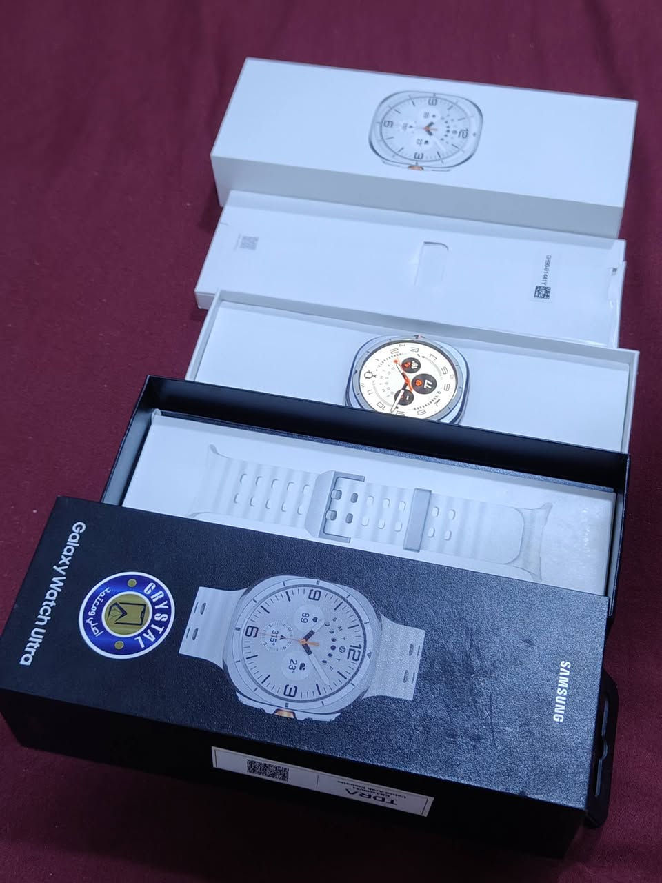 السلام عليكم
للبيع ساعه سامسونك الترا نضافه 100 كامل ملحقات الاصليه وكاله رقمي ***********
