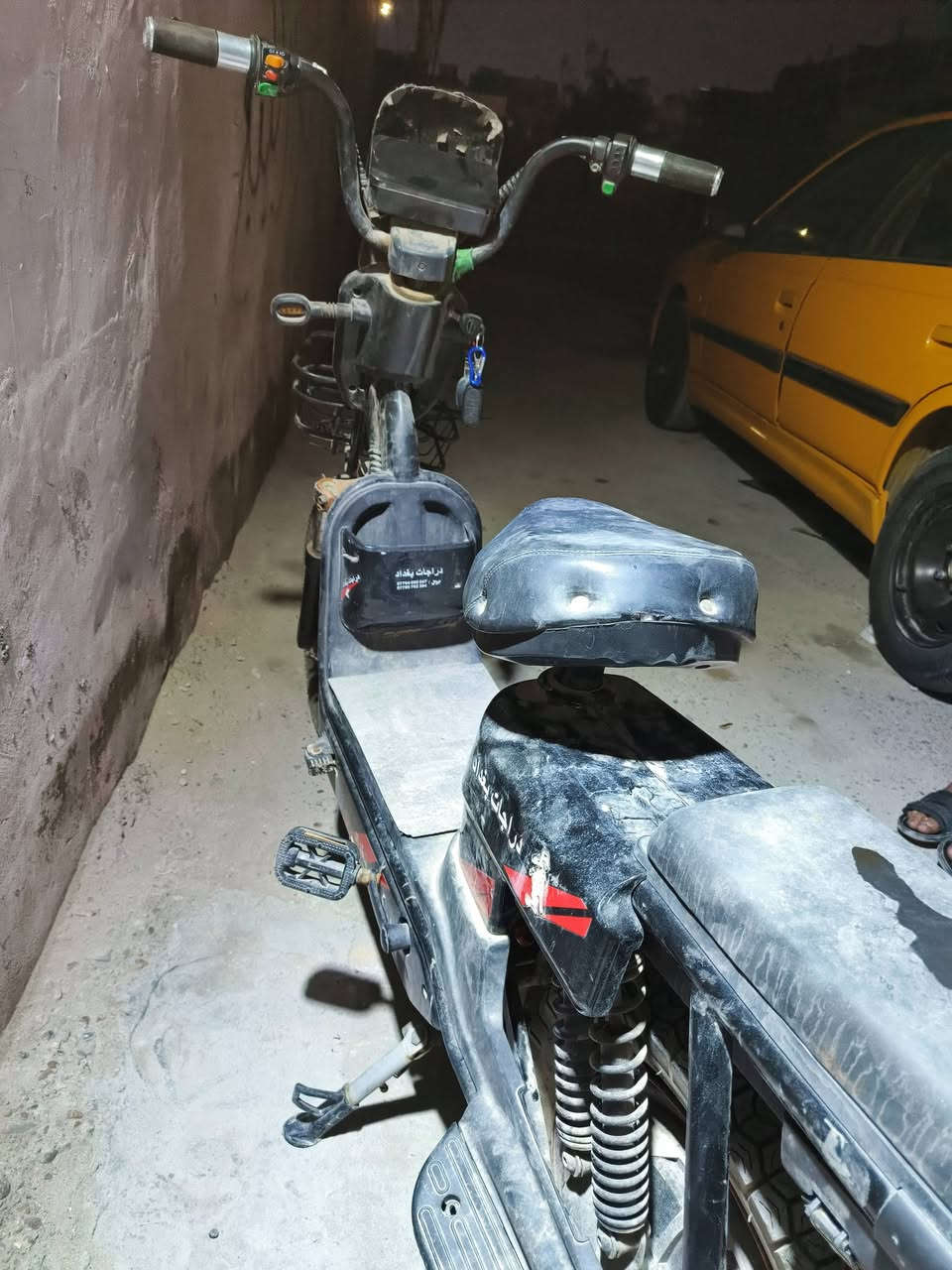 اسلام عليكم شباب عندي هذا البيسكل الشحن متروك فقط تبديل بطاريات 🔋
كامل وهذا الشكل عل واقع مكاني بغداد الرصافه ***********
