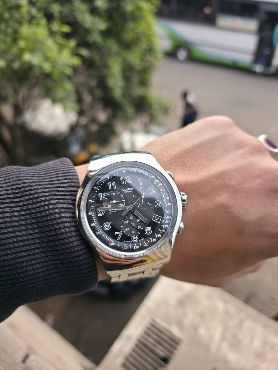 بسم الله ما شاء الله عرض للبيع ساعة سواتش ايرونى كورونجراف سويسرى اصلى مقاس ٤٧ تعمل بكفاءه ب٣٠٠٠ جنيه لاول حاجز ويوجد شحن للمحافظات او التسليم فى المكتب امام محطه مترو كليه الزراعه شبرا للتواصل 01063430009


**إذا كنت صاحب هذا الإعلان وتريد حذفه لأي سبب، رجاءا أرسل رسالة إلى الدعم الفني**