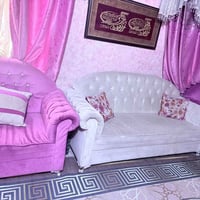 طقم كنب • ٢ كبار ٤ صغار • حله باب المشهد