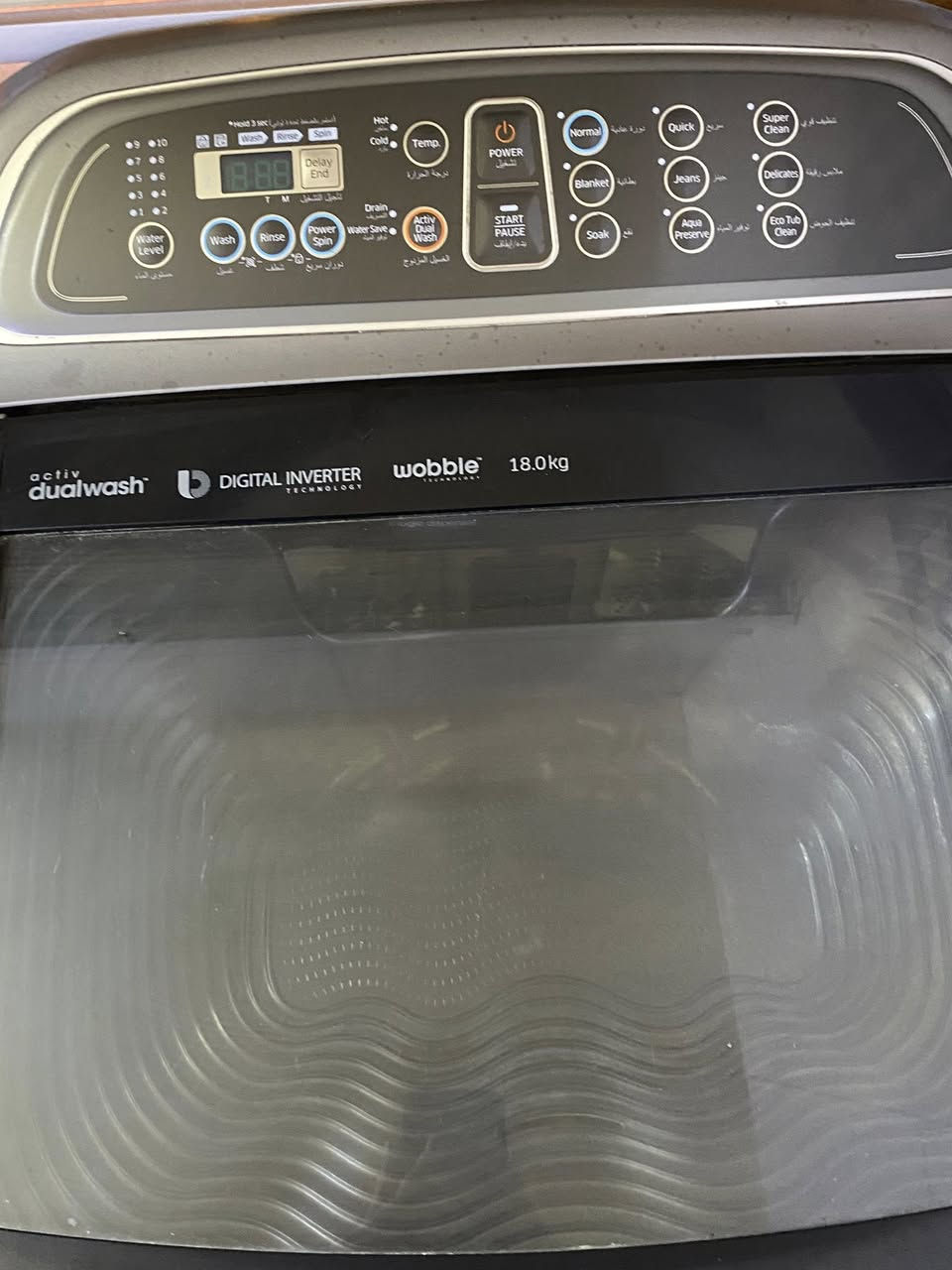 غساله نوعية سامسونك نضيفة جدا 
الحجم 18kg
السعر 350 وبيها مجال
العنوان كاضميه الطي


**إذا كنت صاحب هذا الإعلان وتريد حذفه لأي سبب، رجاءا أرسل رسالة إلى الدعم الفني**