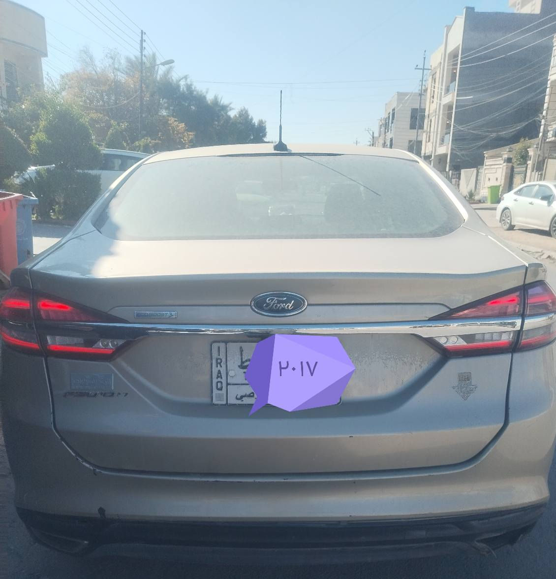 السلام عليكم
ارخص فورد فيوجن بالعراق موديل ٢٠١٧
رقم بغداد مشروع وطني
محرك ٢٥٠٠ المرغوب
حادثها من امريكا جنطه وجاملغ خلفي ايمن
وب بغداد صا بيها طخه بسيطه بالباب الأيمن الخلفي ونصبغ هوه والباب الأمامي
بجم كبس
مواصفات عاديه
نواقصها ترتيب بسيط بالصدر مالتها
حمام داخلي يرادلها
السعر المطلوب ٩٠ ورقه وبيها مجال بسيط بعد الفحص والاقتناع...
السيارة متواجده في بغداد جانب الكرخ منطقه العامريه...
الاتصال على الرقم *********** بغداد, العراق
