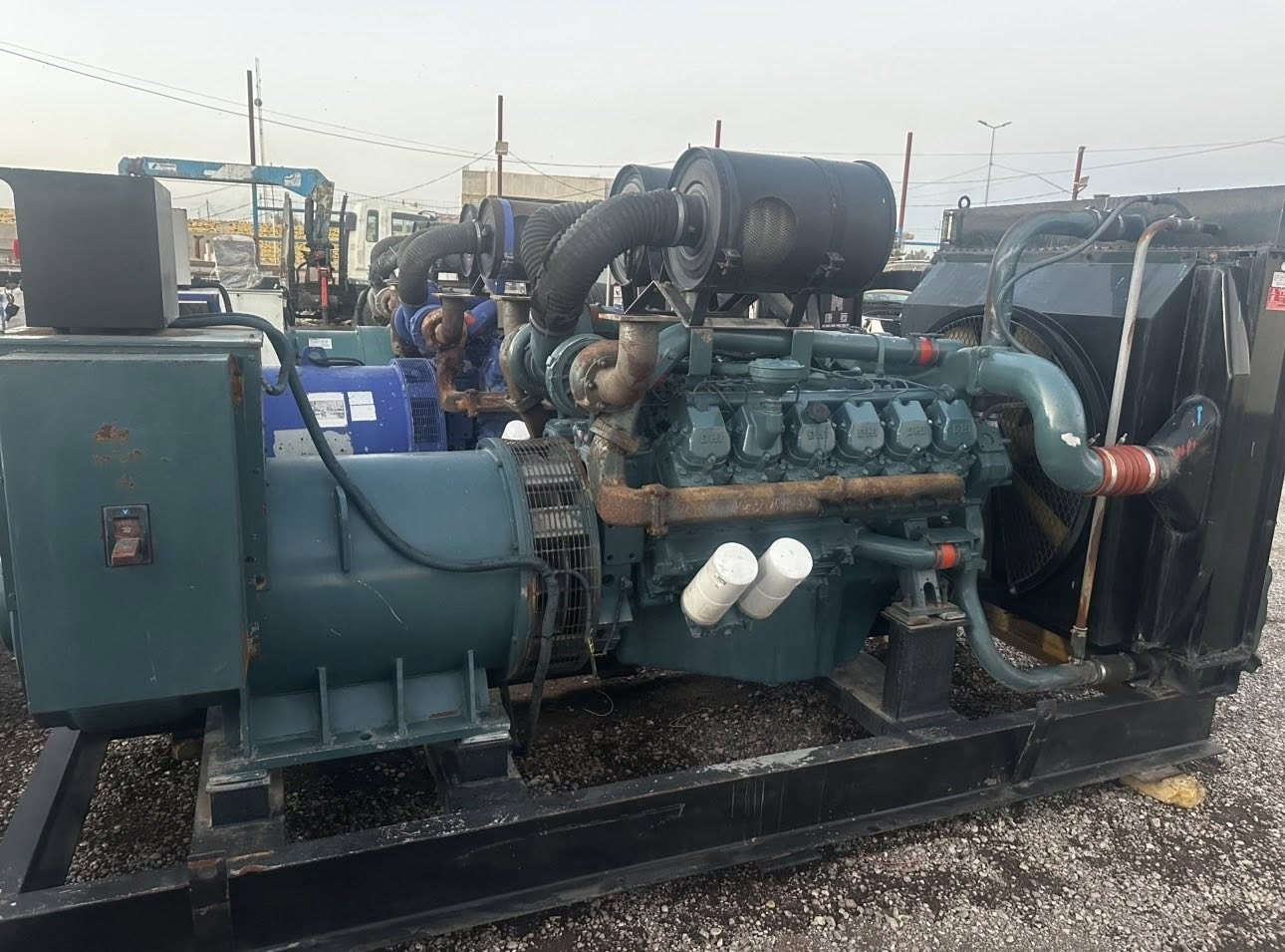 السلام عليكم
وصول مجموعة مولدات دايو (٦-٨-١٠-١٢)سلندر
اوربي (٢٢٠-٤٠٠-٥٥٠-٦٢٥)كيفي شرط برغي ما مفتوح
شرط الحمل لا بخار ولا تنقيص اخو الزيرو شرط 
للأستفسار//***********
العنوان//بابل-متوفر توصيل الى جميع المحافظات
