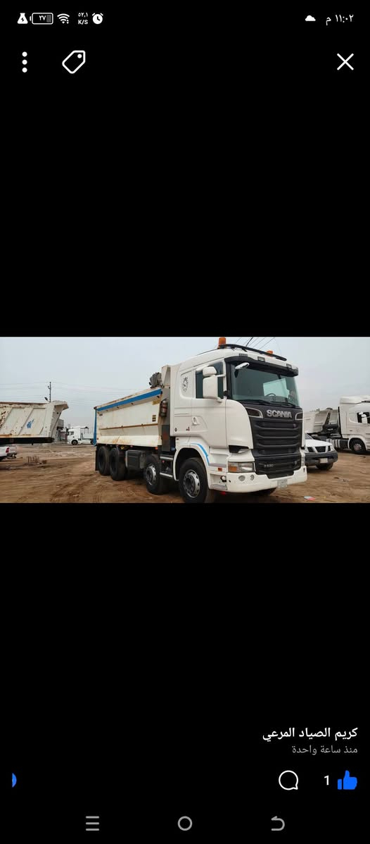 سكانيا للبيع موديل17جاهزه للشغل رقم صاحب السياره ***********  
***********
