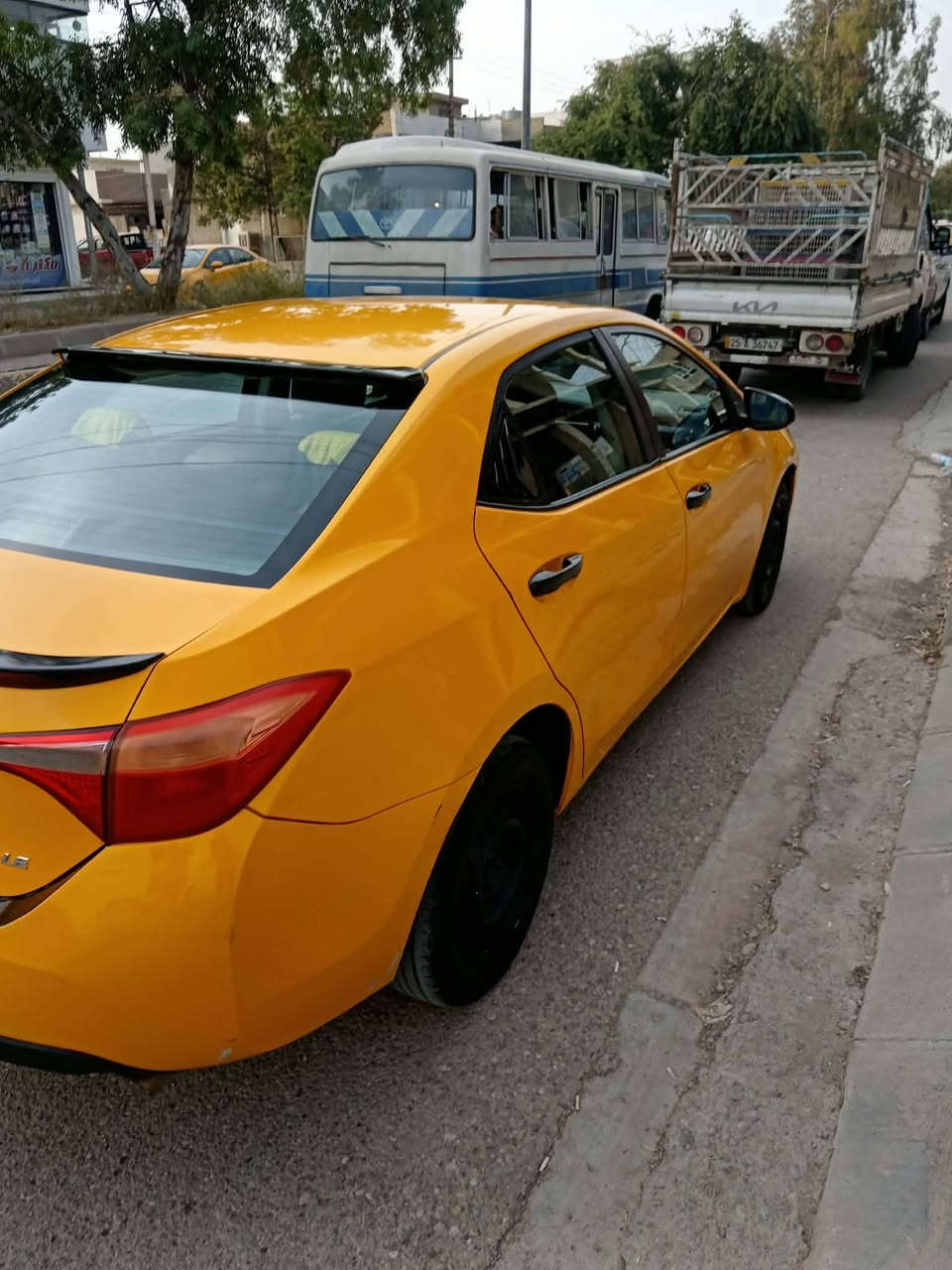 سلام عليكم كورلا ١٩ رقم صلاح الدين دولي بسمي بطاقه بانزين منضومه غاز ضررها طخه بالجامرلغ الخلفي بدون تبديل بجم كبس بدون يرباك رادار حجر صالنصه بلادي مكان كركوك حي العسكري ***********
