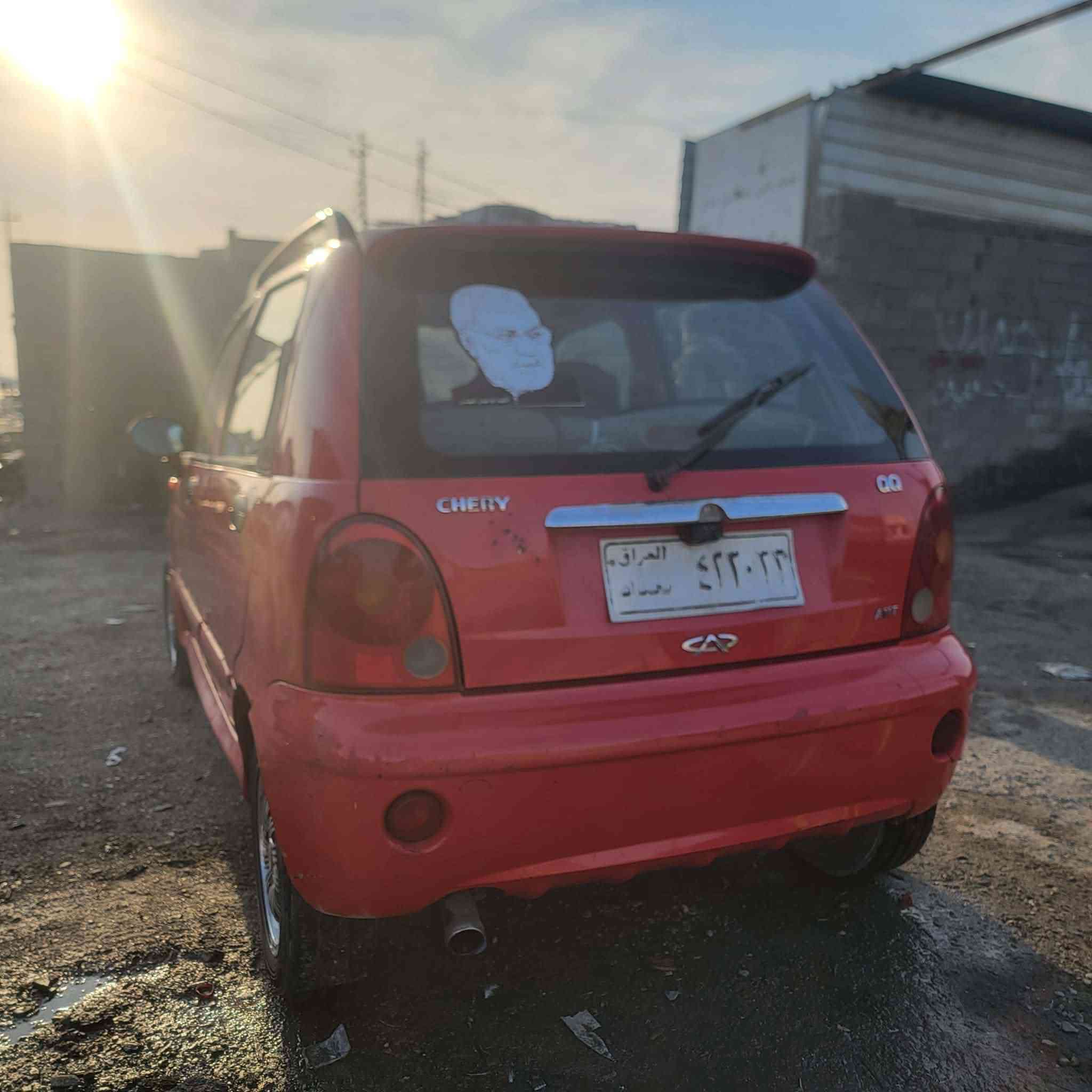 شيري كيو كيوQQ للبيع سياره جديده
مكينه كير حداديه كفاله عامه تدفئه تبريد❄️

سياره بلاديه قطره صبغ مابيه تخم تاير ويل كب 

كير اتوماتيك  وشاشه وكامره خلفيه

سياره صوليه بنفس اليوم تداور بسمك

سعره 28ورقه وبيه مجال قليل👍🏿

رقم الهاتف{***********}
