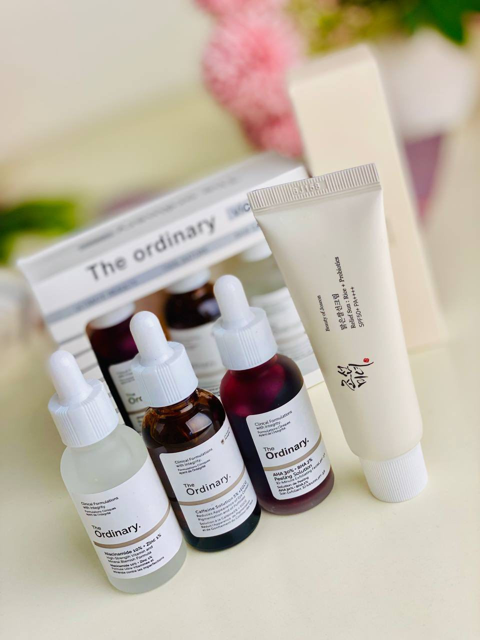 عرض الحماية من اشعه الشمس  والنظارة 😍

🫦بكج اوردنري  سيروم نيساميند  لعلاج الاثار ومسامات   سيروم تقشير بالاحماض  سيروم الكافيين  لعلاج الهالات 

🫦واقي شمس كيمائي  مناسب لجميع انواع البشرة  كريمه خفيف  الوزن تركيب كريميه  رطبه تسمح بامتصاص  جديد بدون تكوين طبقه  بيضاء من اقوى واقيات الشمس حماية من اشعه الشمس


**إذا كنت صاحب هذا الإعلان وتريد حذفه لأي سبب، رجاءا أرسل رسالة إلى الدعم الفني**