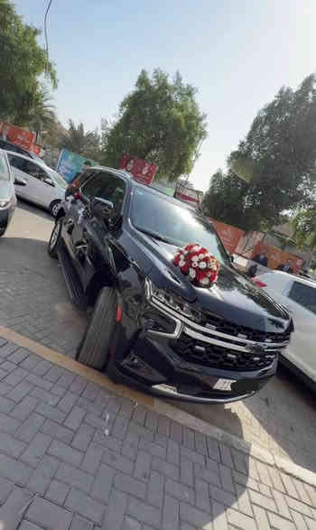 السلام عليكم 
للبيع او المراوس 

* تاهو LS زيرو 2024 رقم بغداد 

* ⁠ضمان وكالة المنصور 

* ⁠الموديل 2024 رقم بغداد

* ⁠شكل البرايمر علامة سوداء 

* ⁠اللون اسود العداد (3200 )ميل 

* ⁠حجم المحرك : 5.3 Cc

* ⁠شاشة امامية كامرة خلفيّة 

* بصمه تشغيل بصمات ابواب 

* رادار امامي نقطة عمياء 

* نظام تشغيل واطفاء السياره ذاتي

* ⁠نظام تحديد مسار والقيادة الذاتية 

* ⁠حساس امامي خلفي 

* ⁠مقاعد 7 راكب دوسات جانبية 

* ⁠لايت امامي زنون 

* ⁠3 قطع تبريد ويل كب قياس (18 انج)

* ⁠الاستفسار 

***********
