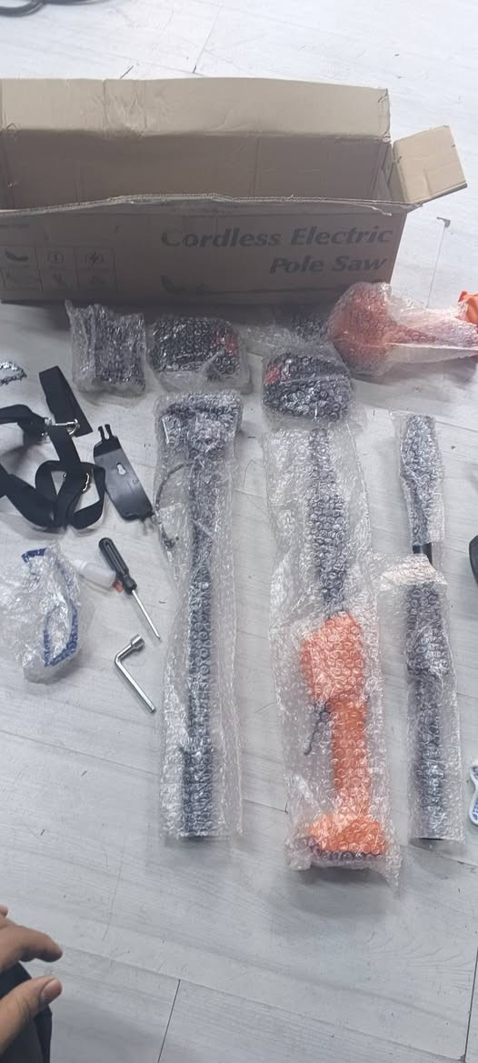 منشار جديد ما مستخدم شحن ***********
