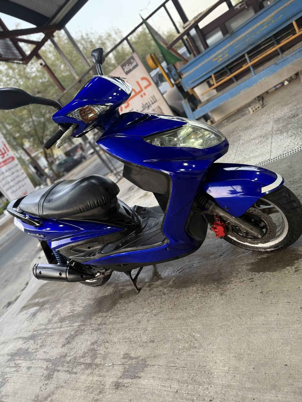 سلام عليكم غسل وبولش جميع انواع الدراجات وباسعار تنافسيه العنوان الاعظميه راغبه خاتون شارع المخرج قرب العامر  ماستر ***********
