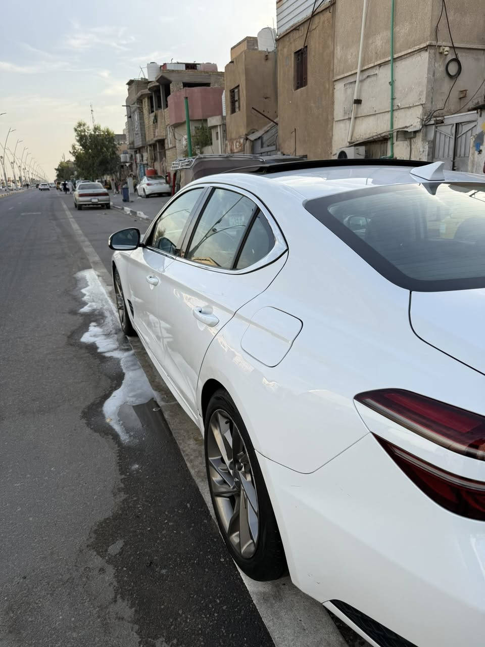 السلام عليكم
للبيع جنيسزز مديل 2022

السياره رقم بغداد باسمي

بجم كبس بلاد تريد ثلج تدفئه بانوراما

بصمه  تحديد مسار نقاط عمياء حساسات خلفيه و اماميه

إشاره ب المري رادار أمامي هواي بيها مواصفات

هزه جديده رقم جديد تنتهي السنويه ب 2029

عنواني البصره حي الحسين ***********

صور الحادث موجوه ب المنشور

السعر 175 وبيها مجال
