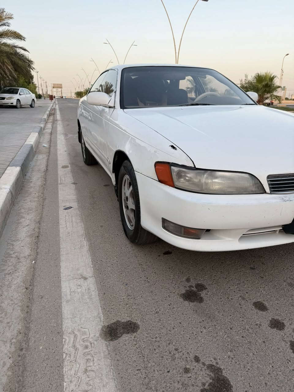 سلام عليكم مارك تو 1993  سنويه منتهيه مكينه وگير ونجي جديد  تبريد شقال حداده جديده تخم تاير جديد. گصه قماره رقم بصره أ السعر 47وبيها مجال قليل للاستفسار اكثر ***********
