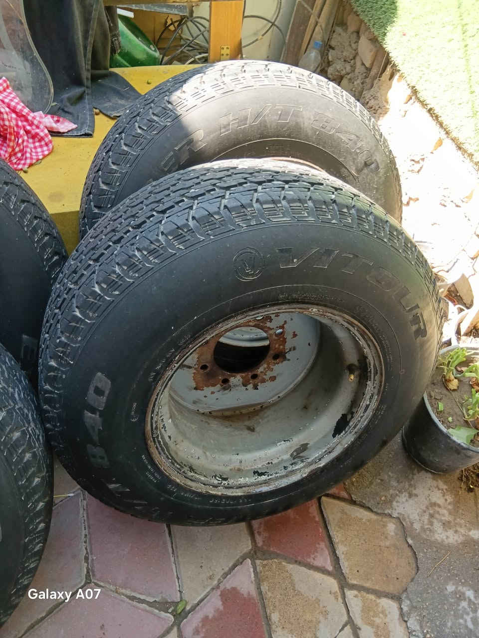 للبيع
تخم ويل او تخم تاير حجم

 15..70..255 للبيع

الويل عمل عرضه 30سم 8 براغي سايز واحد السعر 400 الف دينار 

مكانهم بغداد
للتواصل *********** بي وتس اب
