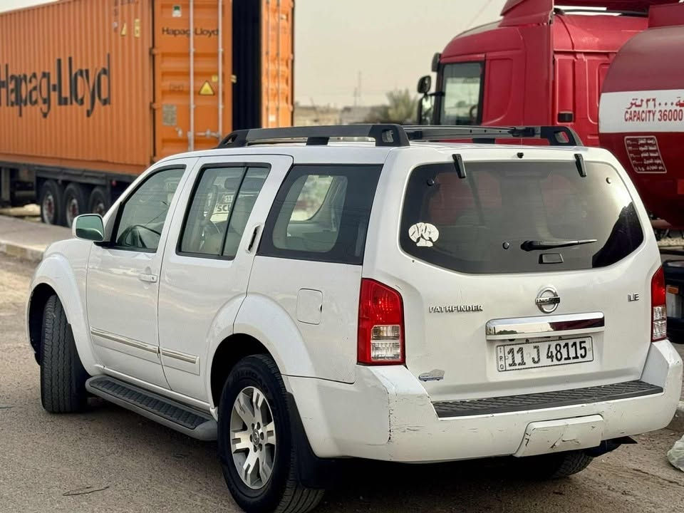 للبيع نيسان باثفايندر LE 2008 (أعلى فئة) - وارد أمريكي
✔️ محرك 4000 CC

✔️ دفع خلفي

✔️ فتحة سقف

✔️ تدفئة كشنات

✔️ حدادية جديدة 100%

✔️ تخم تايرات جديد:

* طوافة البنزين تخربط وتحتاج تبديل.

* حساس تاير واحد يحتاج تبديل.

السيارة وارد أمريكي، 

حادث جاملغ خلفي حادث بسيط 

السعر: (110)

للاستفسار ***********

السيارة مناقصها اي شي جاهزة 100‎%‎ متحتاج مصروف ولا ربع

السيارة رقم بغداد بسمي

مكان السيارة ديوانية
