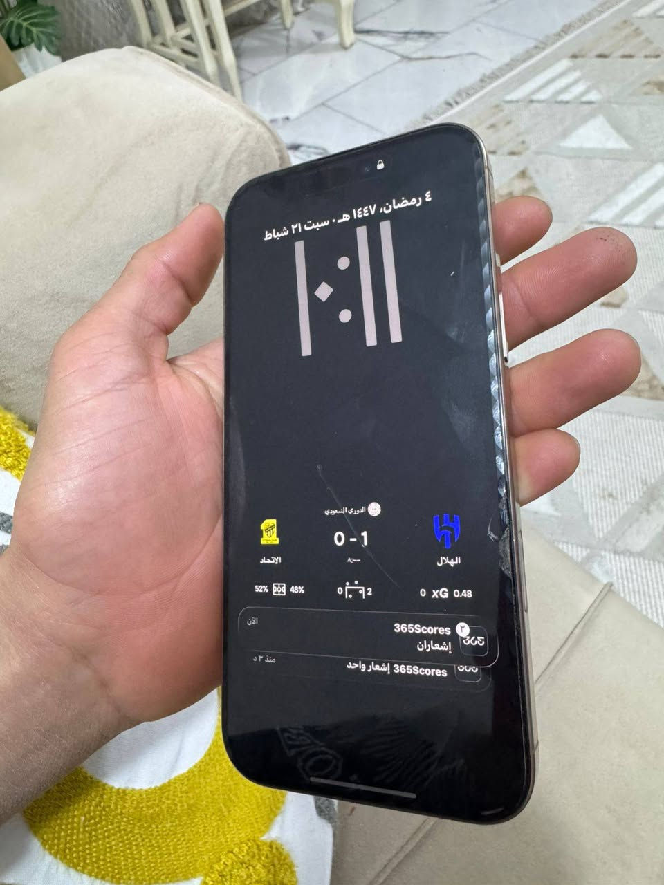 سلام عليكم ايفون 16 برو ماكس
ذاكره 256 بطاريه 100 نموذج M شرق أوسط 
جهاز نظيف للبيع 
عنوان بغداد رقم ***********
