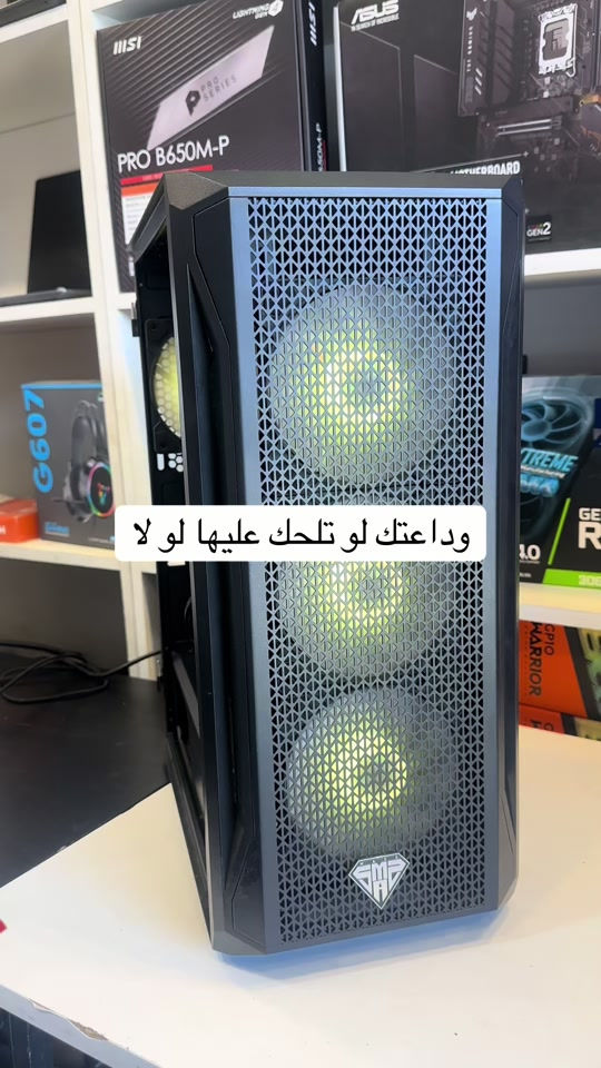 R7 2700xجديد  B450m msiجديد  Ssd 512gb lexarجديد Ram 16gb جديد Psu 550w Case mass Gtx 1650super msi gaming x ٧٦٠،٠٠٠ العنوان بغداد السيدية شارع المركز ضمان ٦ اشهر للتواصل: *********** *********** #العراق #بغداد #تجميعات #pcgaming #حاسبات 
