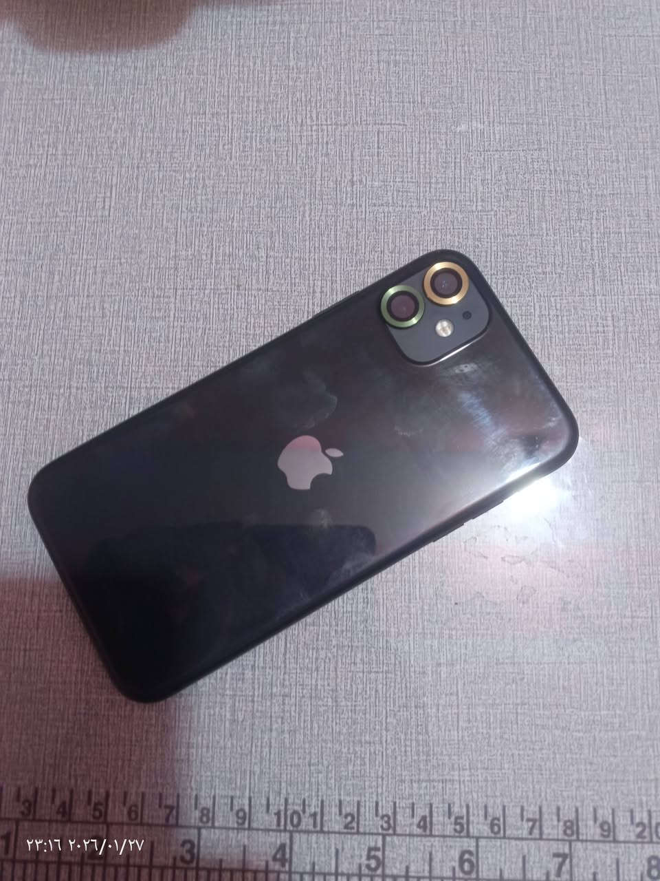 سلام عليكم شباب جهاز للبيع 
11عادي 
الذاكره 128
البطاريه 89
الجهاز احلا من الصور 
شخط ما مشخوط تجي وتشوف بعينك 
الجهاز مبدل شاشه مال تفصيخ
3خيارات 
الفيس ايدي شغال 
كامرات واضحات 
الجهاز شخط مابي نضيف للدرجه 
ويا كيبل لاصلي 
للبيع فقط ادمن ♥️ 
السعر 300
رقم *********** بي واتساب او خاص
