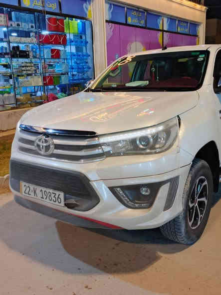 السلام عليكم للبيع تويوتا هايلوكس تي آر دي 6سلندر كويتي مكفوله كفالة عامه جديده وجاهزه من كلشي والهزه جديده السعر 310 بيع مستعجل للاستفسار ***********
