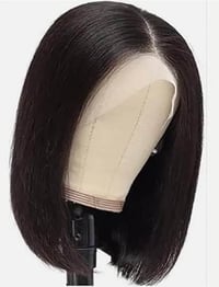 باروكة شعر بشري • دانتيل أمامي • قصة بوب