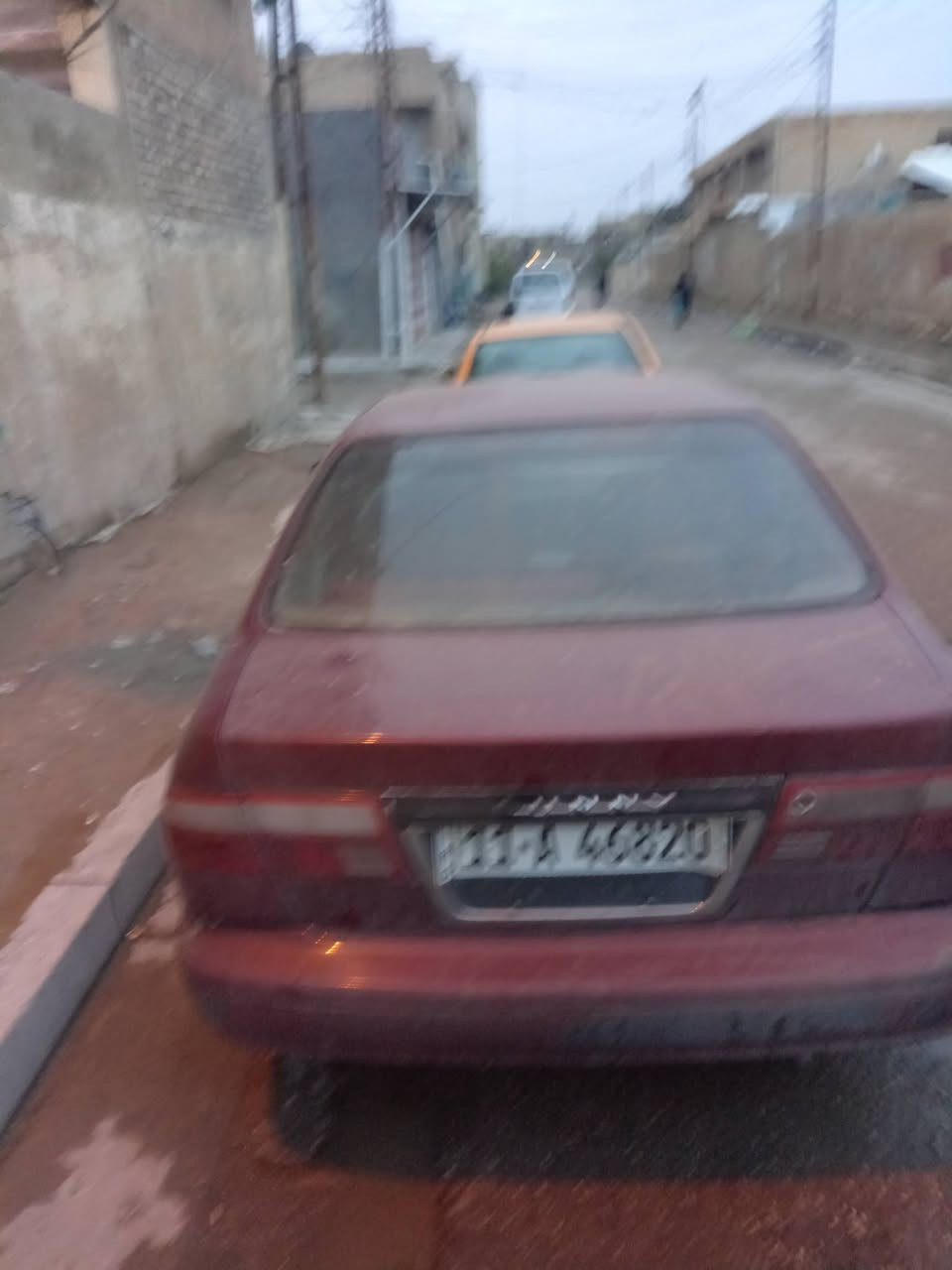 سلام عليكم نيسان سني موديل ١٩٩٩ سياره كلهه شغاله تبريد تخم تاير صدر كله جديد رقم انكليزي بسمي عارظهه ٤٥ مكان بغداد الجديده رقم هاتف ***********
