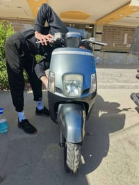 دراجه بوليس اخت الرمبه تجي تفحص الدراجه نوزل وانطيك بيها ضمان على شرط ...