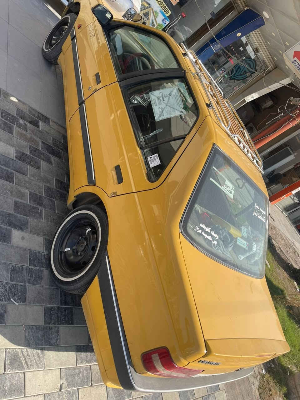 السلام عليكم( مراوس ب 525 نضيفه عنواني دوره) 
شباب بيجو ١٥
كير محرك خير من الله
تخم تاير جديد
مبدل بيها بنيد طار بوجهي لقماره شويه نخسفت وما سويتها  باقيه نفسها
رقم دولي تحويل مباشر
مراوس ب ٥٢٥
نضيفه
واتساب
***********
