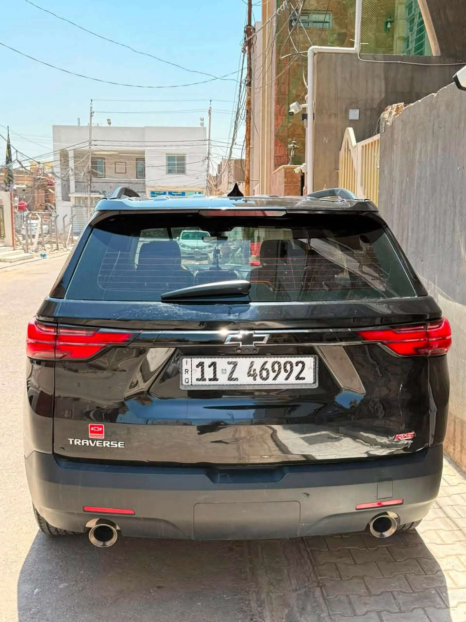 🚘 للبيع ترافرس RS موديل 2023 🚘
فول مواصفات واحد على واحد السيارة كامله 

✅ وارد أمريكي (سرقة)بيها طخات بالنقل
✅كراسي منفصل vip
✅محرك 3600 VVTI
✅ عداد 55 ألف كم
✅ رادار أمامي
✅ 5 كاميرات محيطية (360°)
✅ (ردارات) خلفية
✅ نظام المحافظة على المسار (Lane Keep Assist)
✅ نظام مانع الاصطدام الأمامي
✅ مقاعد جلد أسود
✅ كشنات كهربائية
✅ رقم بغداد

💰 السعر المطلوب: 195 دولار 
مكان السيارة نجف 

للاستفسار ***********
موجود واتساب
