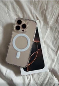 Iphone 16 pro max  256 ذاكرة  بطارية 100 مشحون 133 مرة  جهاز داخل الضم...