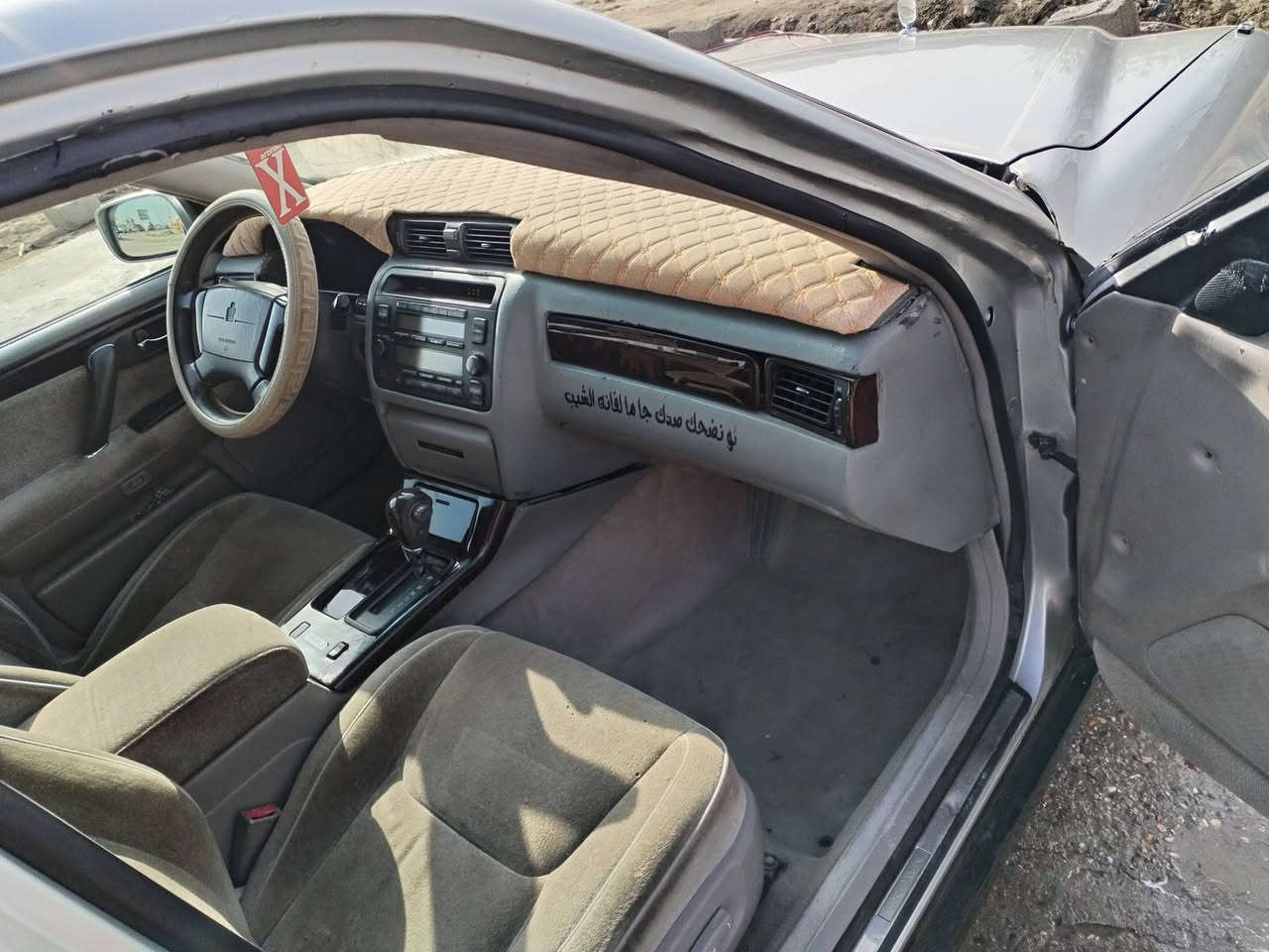 ملكه الون رصاصي امتوم رقم بغداد سنويه عاج مامنتيهه حتا وي رقم الشاصي مطابقه مكينا وكير فيفيتي شرط الفحص كامله السياره ماعوفهه نقص السعر 40 ( ***********)
