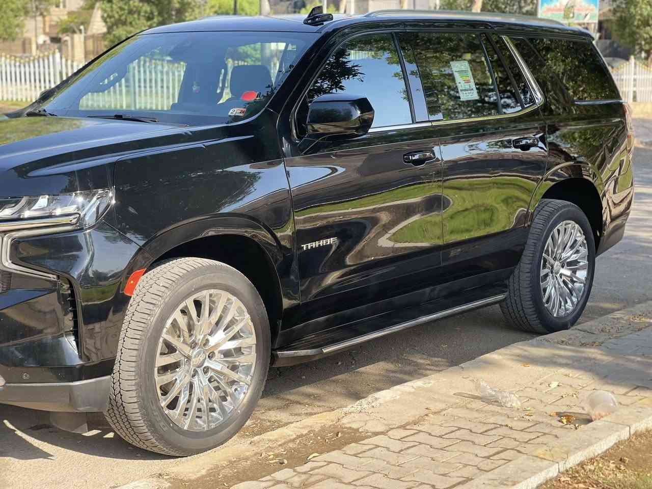 للبيع او مراوس 
شوفرليت تاهو 
موديل 2022
فئه LS  بلاك  
رقم بغداد
 ماشيه 83 
مكاني بغداد 
السعر 380 ورقه 
الاتصال ***********
