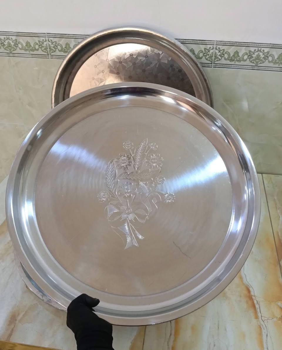 سلام عليكم 
اللهم صل على محمد وال محمد 
وصول صواني اوربي  ستيل وزن ثقيل درجة اولى  
كبير ووسط 
قياس الكبير 60 سم الوزن كيلو ونص كيلوين  اله ربع سعر 8
قياس الوسط 50سم الوزن كيلوا سعر 5

باقي الصور على قناة التليكرام 👇👇👇
https://t.me/+ro5NT0GIM3VhZDRi

رابط حساب البث تيك توك 👇👇
https://www.tiktok.com/@s_2uss?_t=ZS-8zblDG8PTs7&_r=1

@إشارة 
#متوفر توصيل كافه المحافظات 
#العنوان ديوانيه قضاء البدير حي الانتفاضه مقابل مولده محمد ابو مرام.


**إذا كنت صاحب هذا الإعلان وتريد حذفه لأي سبب، رجاءا أرسل رسالة إلى الدعم الفني**