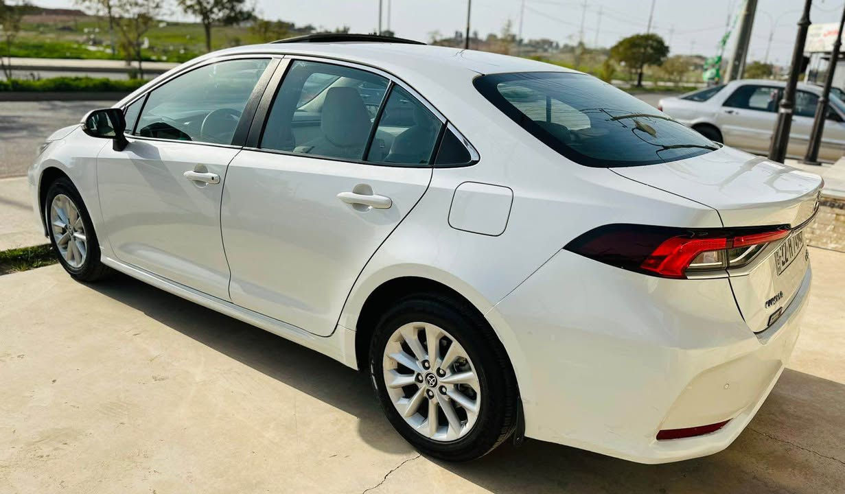 للبيع كورلا خليجي ساز
السعر 
***********
فول الفول
الون ابيض 
كلين بدون صبغ
موديل 2022
تحكم ستيرن 
تثبيت سرعه 
بصمه تشغيل+ابواب 
سلايت 
ويل بلادي 
لايت زنون بلادي 
داخل كريمي 
رقم أربيل باسمي تحويل وكاله ثاني يوم  سعره 155 بي مجال
مكان السياره ديالى خانقين خناقين, ديالى
