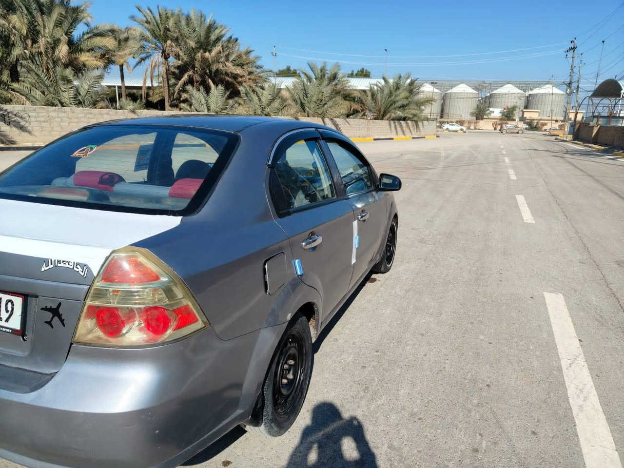 السلام عليكم اخوان سياره افيو موديل 2009خليجي سياره بيه صبغ لجمالي  بدون حادث رقم بغداد انكليزي سنويه مجدده لغايه 28 تحويل ثاني يوم مباشر سياره خير من الله كير ومكينه وحداديه سياره كير عادي السعر 49 بيه مجال بسيط المكان في بابل الرقم الهاتف ***********
