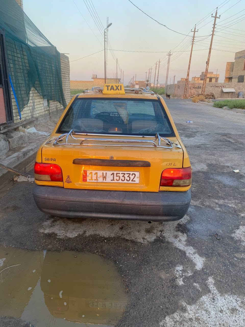 سلام عليكم شباب سايبا موديل 15سياره جاهزه من تبريد ثلج دوشمه شاشه زنون عالي ناصي سياره كير محرك خير من الله شواصي حلوه بيه صبغ بل باب خلفي وجاملغ مبدل امامي رقم انكليزي تحويل ثاني يوم شاصي مفطور شي قليل ولباقي كله ستندر صدر جديد كيجات شغاله كهربائية كله شغال سعر 28 وبيه مجال قليل مكان بغداد طالبيه أو حي اور اتصال ***********

