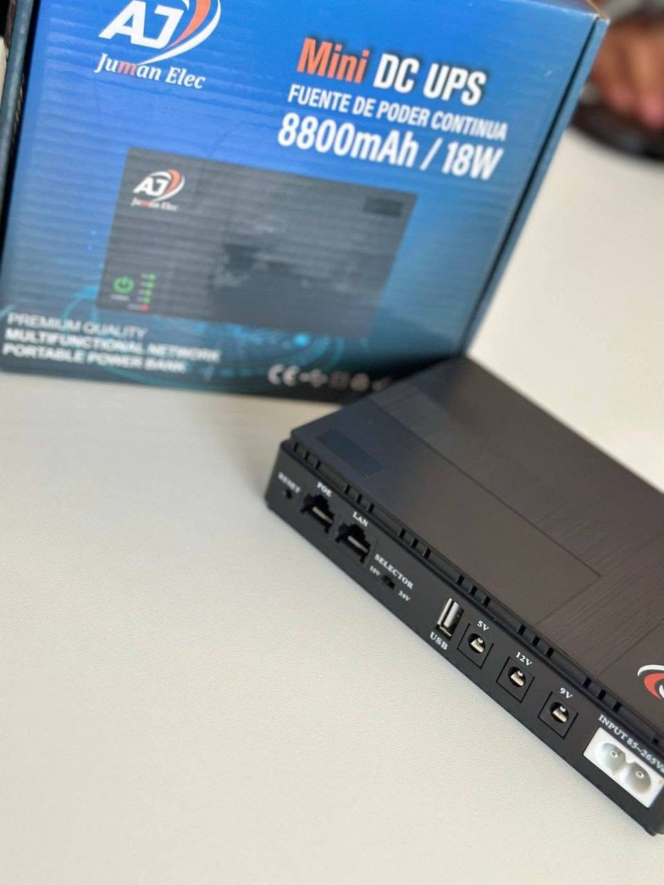 📦 UBS AJ -8800M
🔥 وداعاً لقطعة النت من تطفة الكهرباء! 🔥
وفرنالكم الحل اللي كل بيت عراقي محتاجه: 
جهاز Mini UPS من Juman Elec

⚡️ بطارية عملاقة 8800mAh تشغلك الراوتر من 4-8 ساعات متواصلة
⚡️ من تطفة الكهرباء يحول تلقائي بدون ما يفصل النت ولا ثانية
⚡️ يشتغل على كل الراوترات 5V و 9V و 12V
⚡️ حجمه صغير وأنيق وما يسوي ازعاج

خليك متصل دائماً ويه أهلك وشغلك ودراستك ✅


**إذا كنت صاحب هذا الإعلان وتريد حذفه لأي سبب، رجاءا أرسل رسالة إلى الدعم الفني**