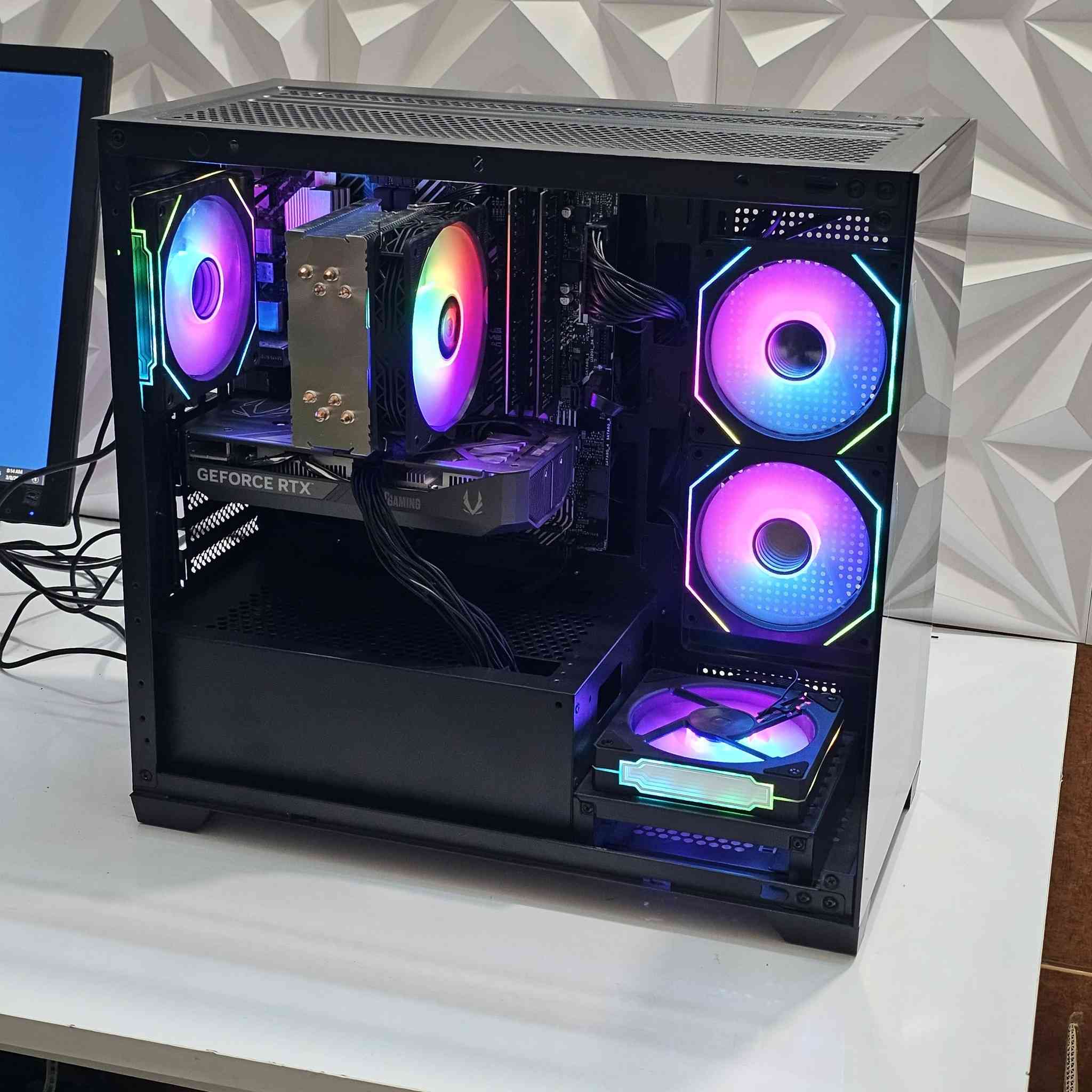 السلام عليكم ❤️
توفرت تجميعة تحفة مرتبة المواصفات  :

CPU : I5 11400F 4.4GHZ
6Cores / 12Thread 

 Cooler 120ML RGB With Box

M.B : B560M Asus Prime-A Wifi 

RTX 5050 Zotac Twins Edge OC 8GB With 
Box
كرت ممتاز وقوي وبعد بيه الDLSS 4 ⚡️✨️

Ram 16GB DDR4 (2×8) 3200MHZ
 
Storage :  M.2 NVME 512GB 
 
PSU 600W Xigmatek odin With Box

Case + 4FANS RGB Aigo 

نظافتها كلش عالية والكارت بعده بالستيكر 

تشغلك أي لعبة وبفريمات حلوة (تجربة سلسلة)

السعر 940 ألف قفل غير قابل للنقاش ✨️

للحجز مراسلة الصفحة ❤️

متوفر توصيل لجميع المحافظات ❤️


**إذا كنت صاحب هذا الإعلان وتريد حذفه لأي سبب، رجاءا أرسل رسالة إلى الدعم الفني**