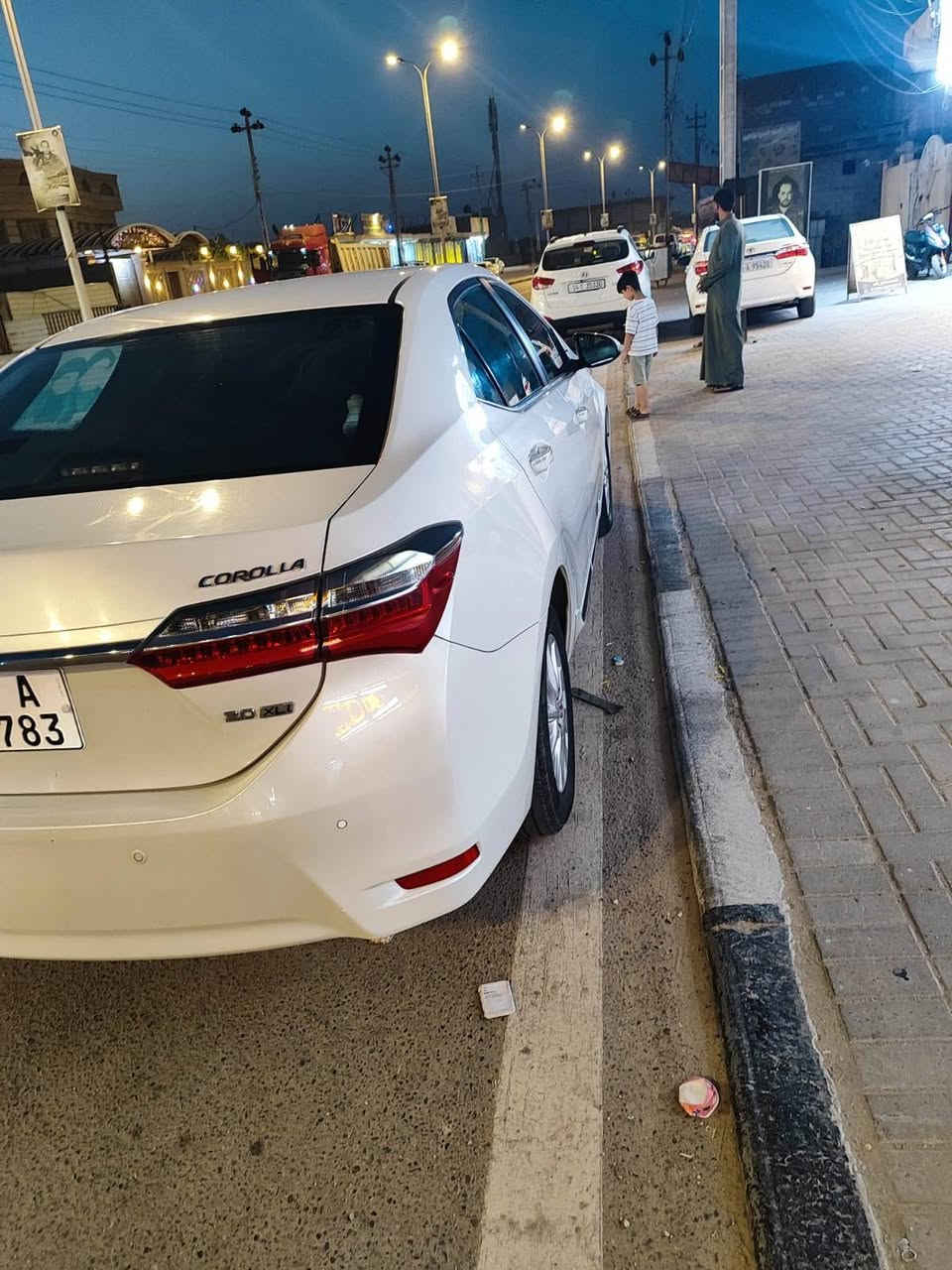 كورلا 2018 خليجي باسمي سنويه 28 كفاله عامه ماشيه 109الف
شاشه حساسات خلفي تبريد ثلج منظومه زنون كامله وضعيتين قياده محرك 2000 المرغوب مثبت سرعه سياره جاهزه للاخير الف ماذب عليه مال جناي محرك گير كفاله ..
دوشمه كشنات +ارضيه
السعر 178$وبيه مجال
للاستفسار 
***********
