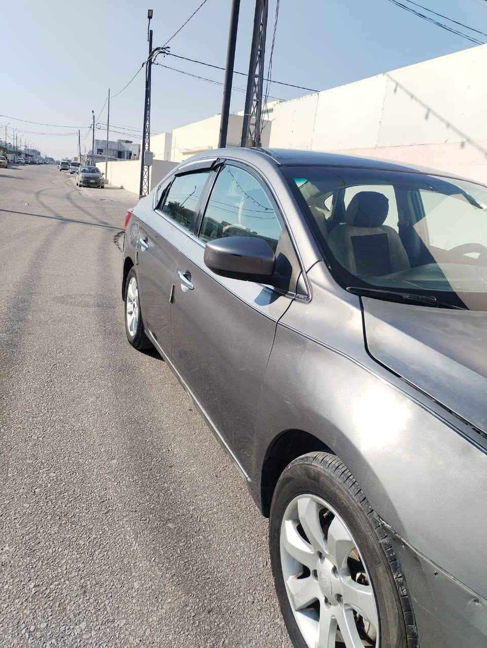 نيسان سنترا ٢٠١٩ وارد امريكي
حادث ضرر جاملغ امامي وجزء من البنيد بدون ضرر الشاصي واللغود عالشرط
محرك جديد وكالة
تبريد تدفئة شغال
تحكم ستيرن
شاشة
رقم بغداد الماني 
بيع او مراوس
للتواصل ***********‪
