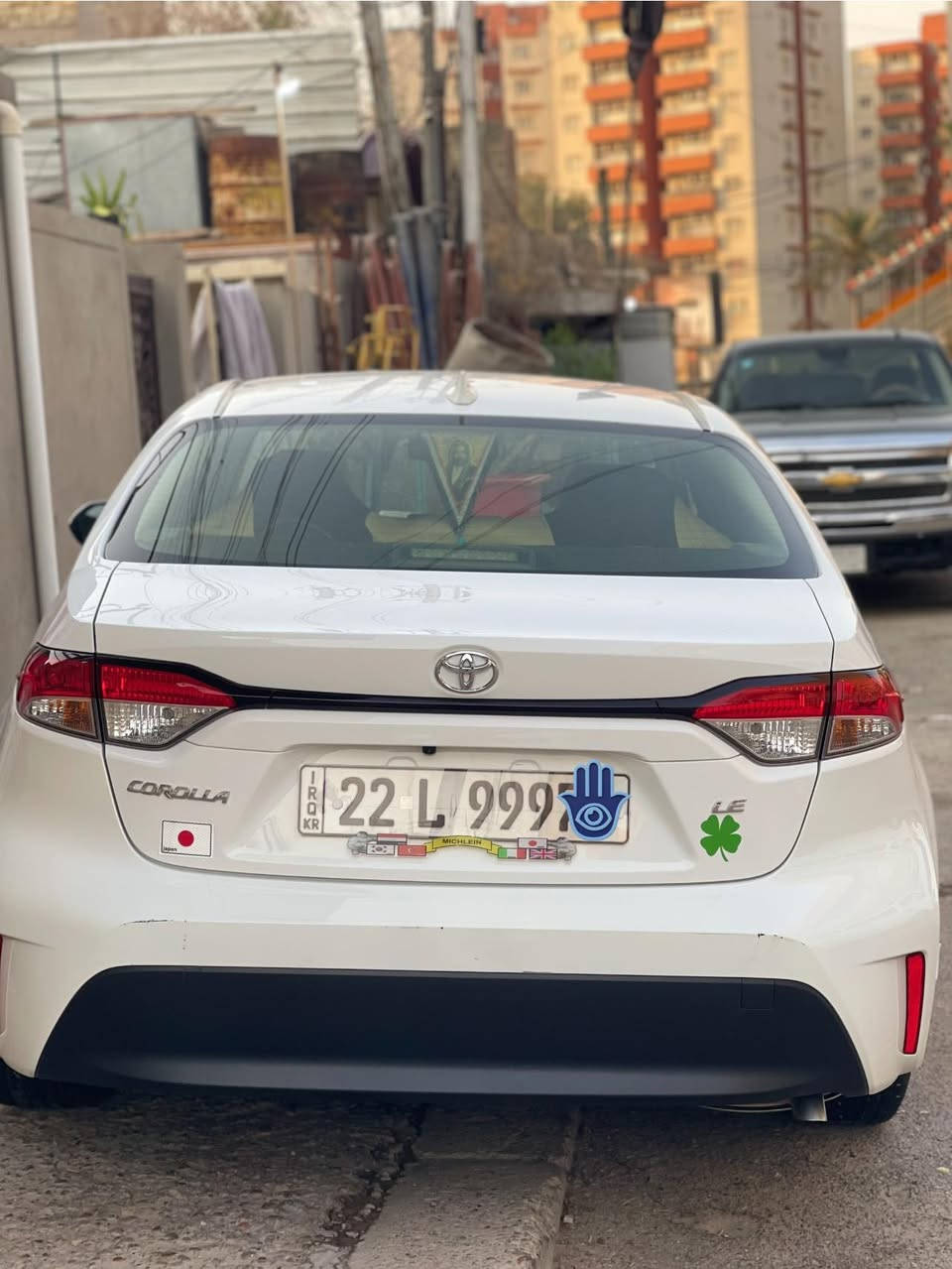 السلام عليكم كورولا للبيع
موديل 2023 السيارة Le سايد بريك زر ( دگمة ) قيادة ذاتيه - رادارات امامية - محرك دوش 2000 
السيارة ماشية 28000 فقط 
السيارة جاهزة مـטּ كلشي 100% 
+964 771 395 2930 ☎️
