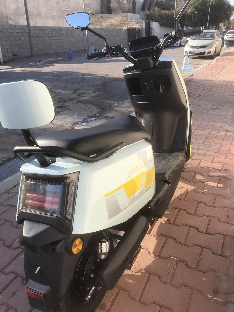 السلام عليكم للبيع صاعقه موديل 25 دراجه اخت الجديده مماشيه قليل 3نمر كير نظام بارك نظام بك كروز سرعه يعني مثبت 6بطاريت مسطره38شرط الفحص منفذ يوسبي ونظافه سعرها 650وبيها مجال تشغيل عن بعد نظام سرقه بصمه دراجه شرط النظافه وكفاله استخدامها 3اشهر فقط…وعندي R9موديل 25 اربع نمر كير 5بطاريات كبار 32نظام سرقه تشغيل عن بعد نظام بارك نظام بك بلوتوث منفذ يوسبي سعرها 450وبيها مجال اي استفسار عن الدراجتين ممتواجد على خاص رقمي فقط وبي وتساب***********مكاني بغداد
