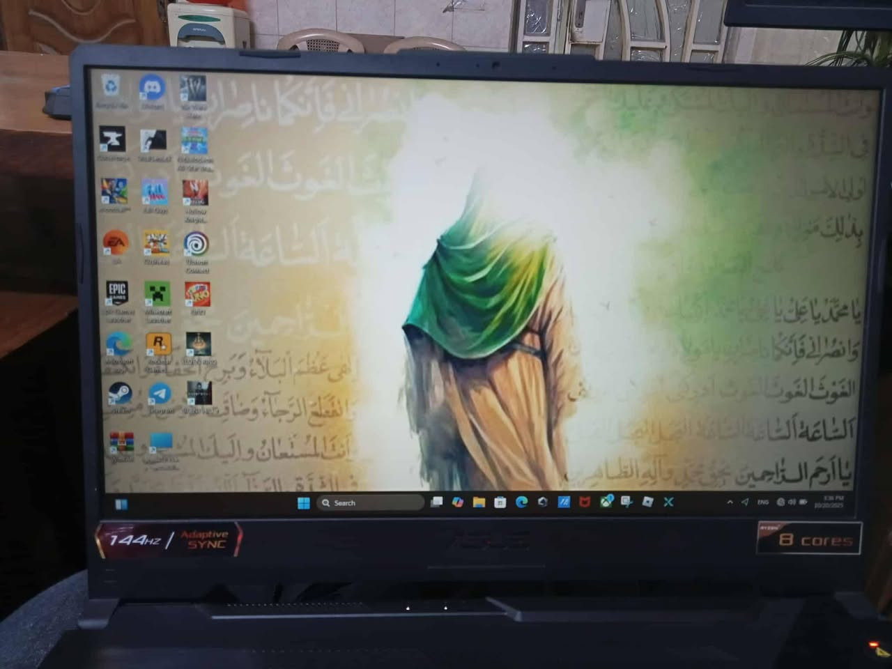 لابتوب للالعاب للبيع
Asus tuf gaming A15 شبه جديدة 
البطارية في حالة ممتازة والشاحنة الاصلية 
المواصفات كدامك في الصور 
Rtx 3050 
CPU rayzen 7 
 دبل Hard 512 ssd ddr4 nividia 
Ram 16 
144hz 
جدا حلوة بالالعاب خاصتا فورزا و العاب الاركيد 
رايدها ب820 وبيها مجال للشراي 
رقمي *********** موقعي بغداد
