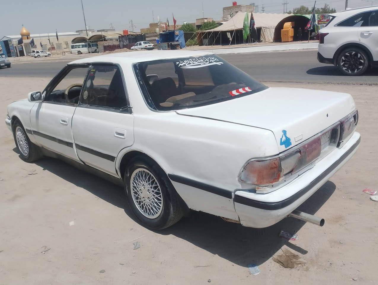 سلام عليكم 15 ورقه وبيه مجال
مارك 92 سياره بيه دخانه من لكزوز مكينه كير زينات سنويه بل 21 ساقطه سعره15 وبيه مجال ابيعك فقط راعي  مستعجل على بيعته مكاني ناصريه مركز ***********
