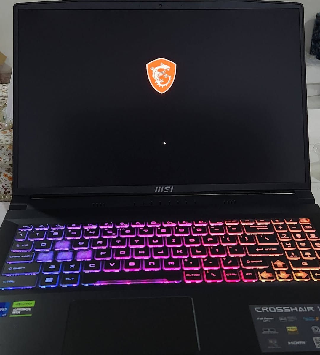 السلام عليكم
لابتوب msi chroshair للبيع
مواصفات : 
Core i7 13620H 
NVIDIA® GeForce RTX™ 4070 Laptop GPU (8GB GDDR6)
Ram 16gb DDR5 
SSD M.2 1TP
144Hz Fhd+ ips
السعر مليون و ٨٠٠ الف وقابل للتفاوض
للاستفسار واتساب فقط 
***********
