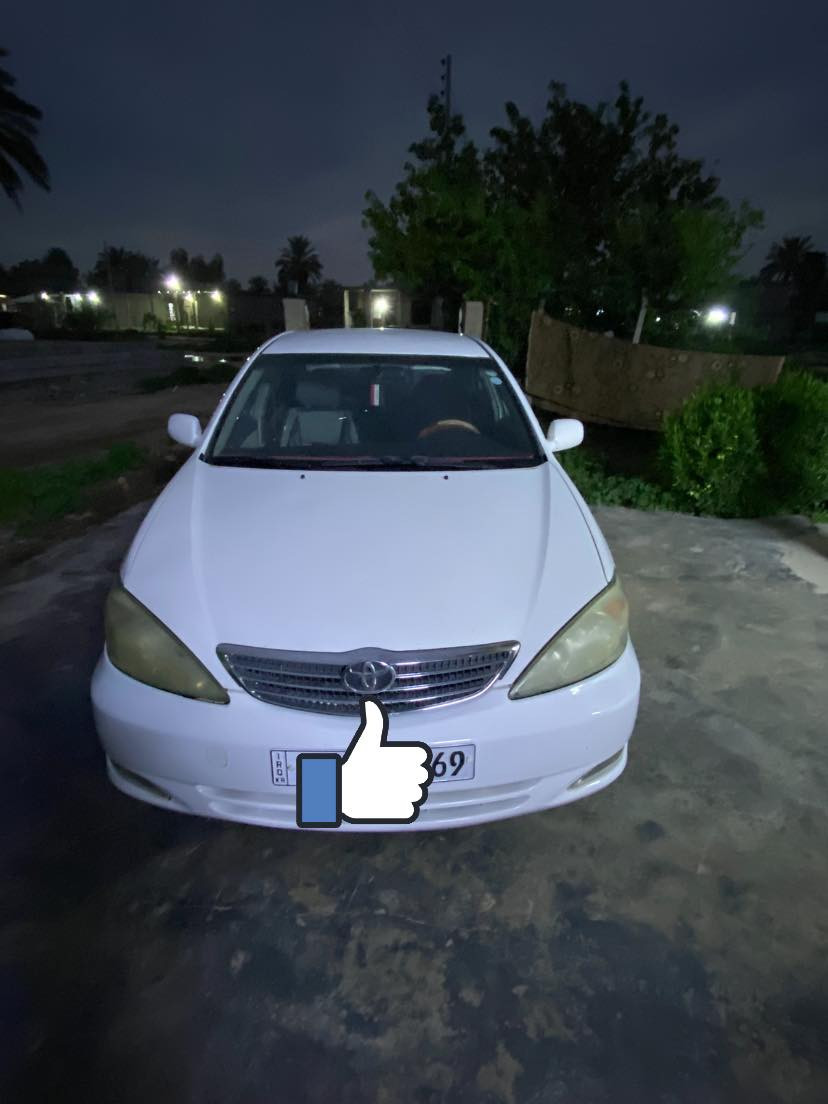 إسلام عليكم كامري  للبيع إلفين 2004 مكفولة من كلشي محرك 2000تبريد شقال ثلج ❄️ تدفئة شقالة تخم تواير  جديد السعر 115 و بيهة مجال حك الجية  المكان صلاح الدين قضاء بلد هاذ الرقم ***********
