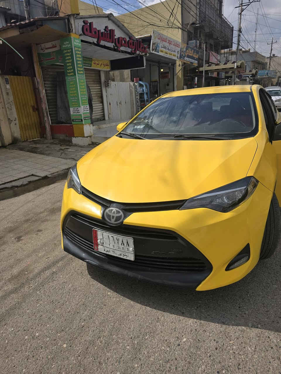 للبيع
كورلا 2019 محرك كير شرط ضرر خلفي امريكي سيارة تعمل غاز وبنزين شرط التحويل.السعر 140
مكلف بالنشر هذا رقم صاحب السيارة
***********
