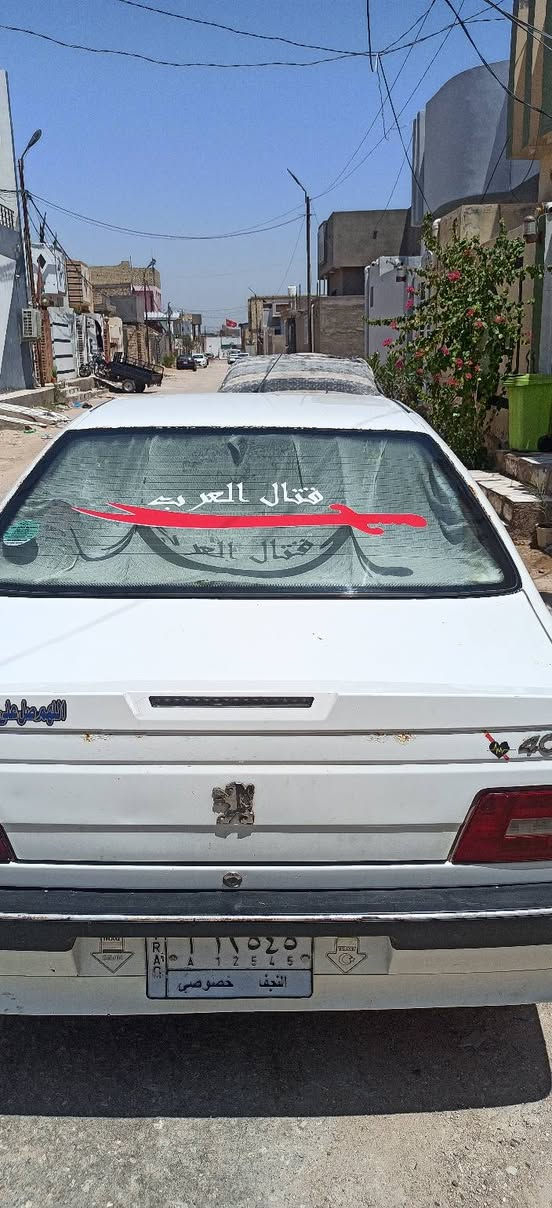 سلام عليكم بيجو 405موديل2013نجف بسمي غرفه بيجي مكينه وكير مكفول تخم تاير شاشه تاب سياره مبدل جاملغ 2وبنيد طاير بجم مامليوح سعر 45وبيه مجال رقم المبايل ***********
